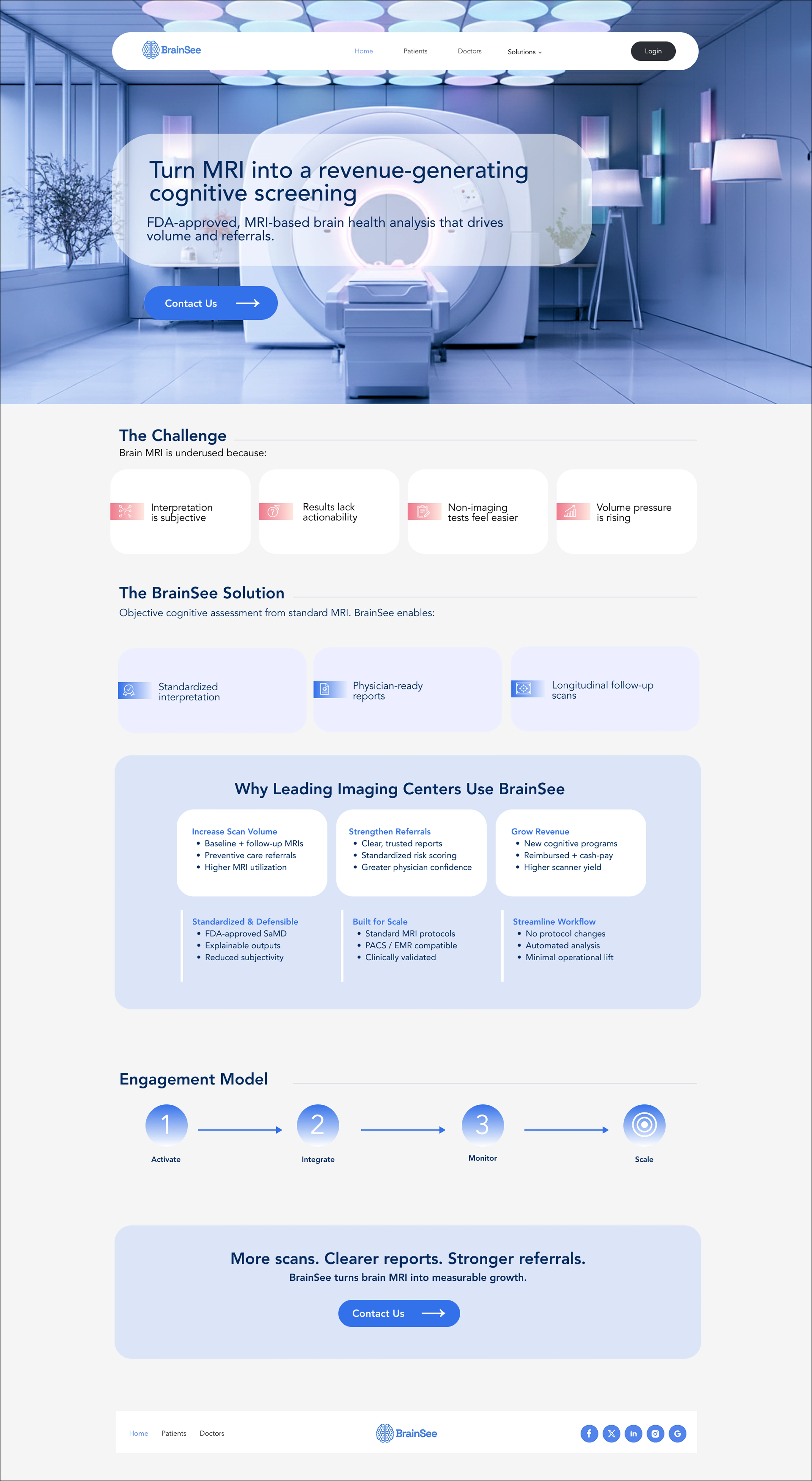 Landing page
