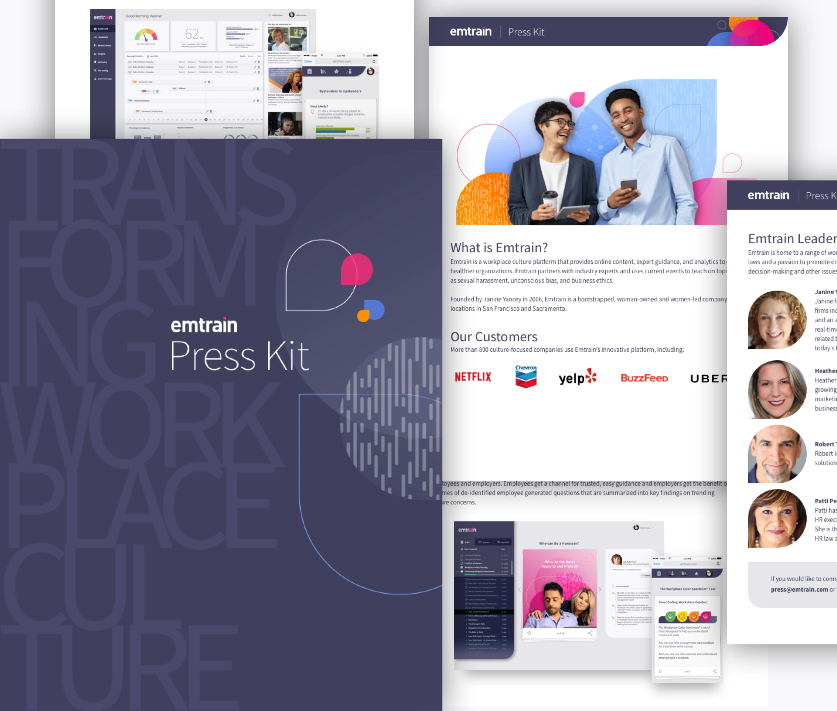Emtrain's presskit