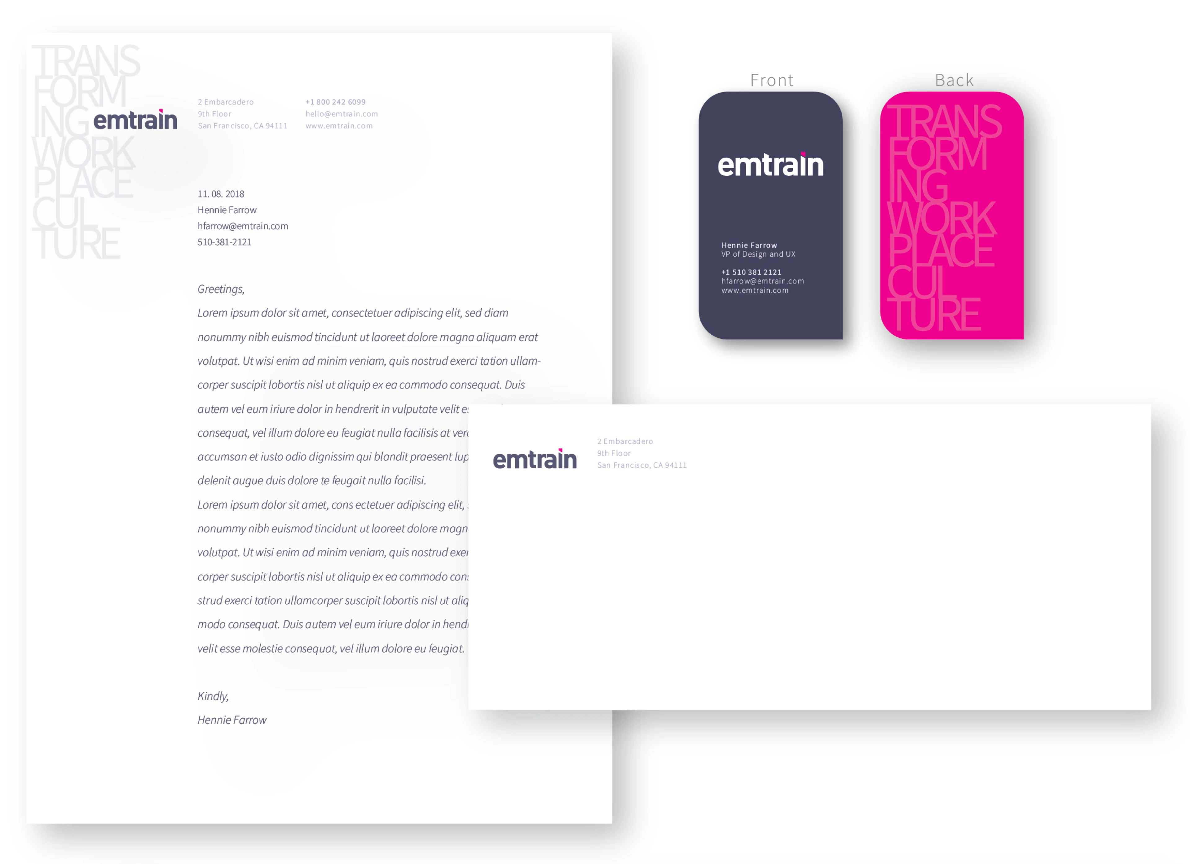 Emtrain's Stationary system