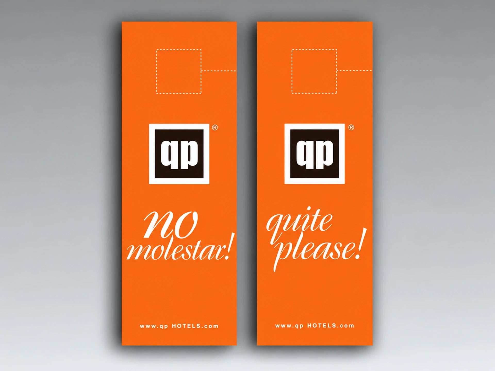Print: Do not disturb door hangers