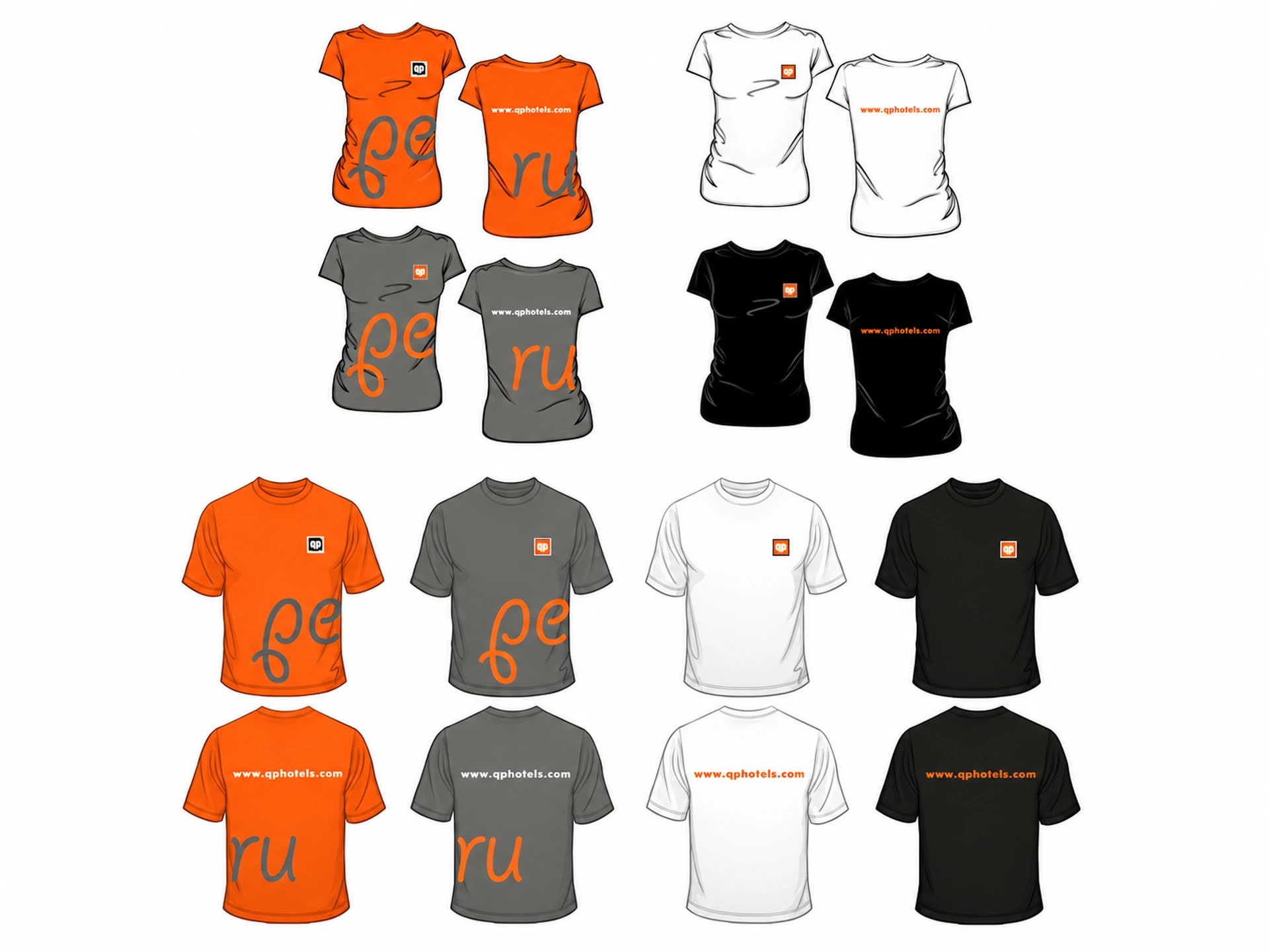 Promotional items: tshirts