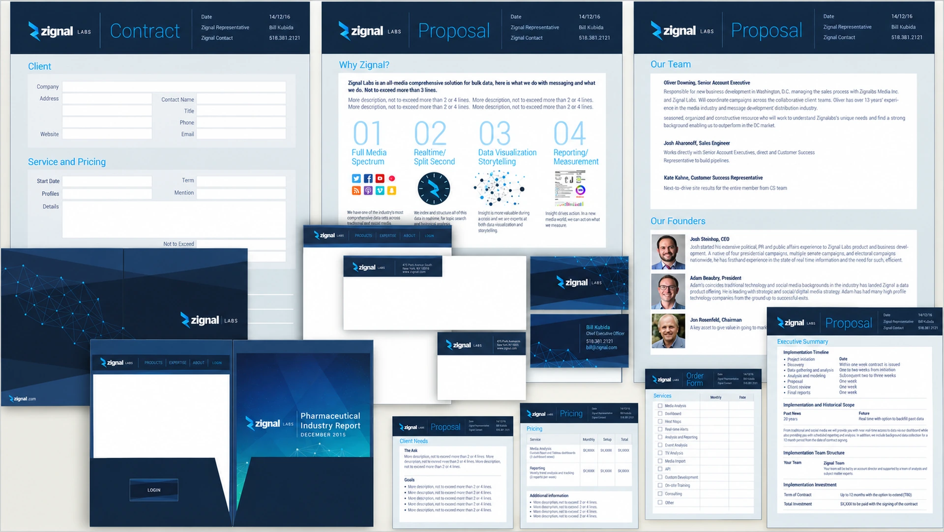 Zignal's business collateral